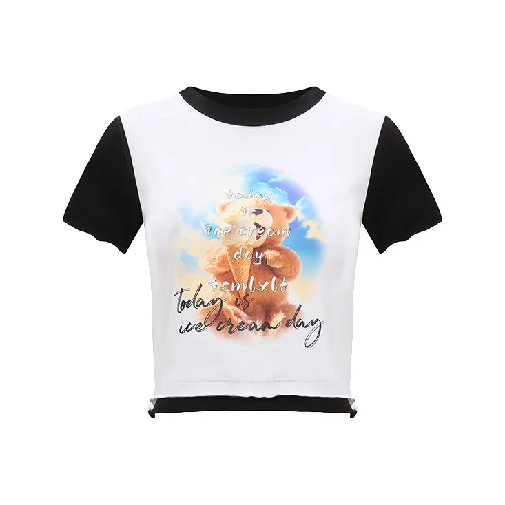 TSMLXLT T Shirt Women's Raw White-0