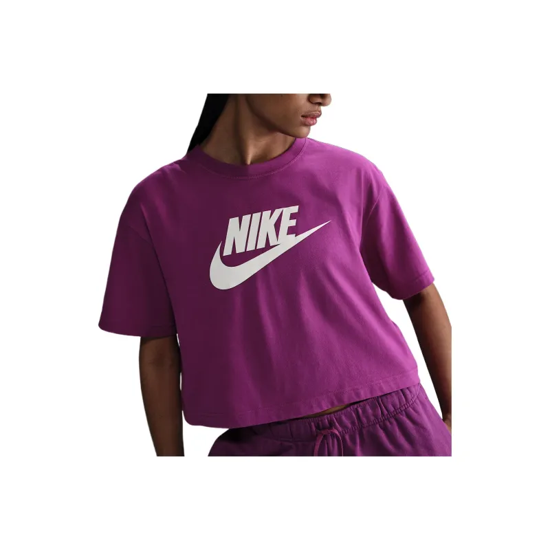 Nike Sportswear Essential Women's Cropped Logo T Shirt-0