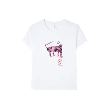 Korean Style Regular T Shirt Women's White