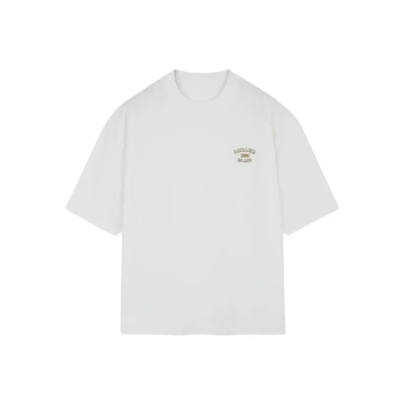 Korean Style Drop Shoulder Sleeve T Shirt Unisex-0