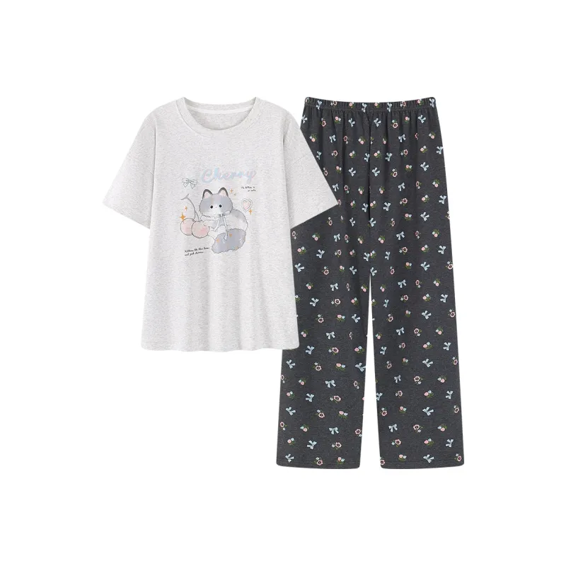 ROMANTIC·SPRING Pajama Set Women's Image Color-0