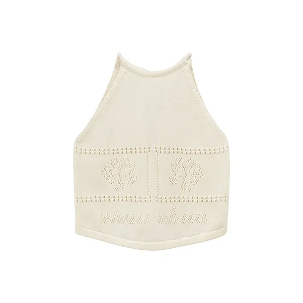 CHUU Tank Top Women's White Apricot-0