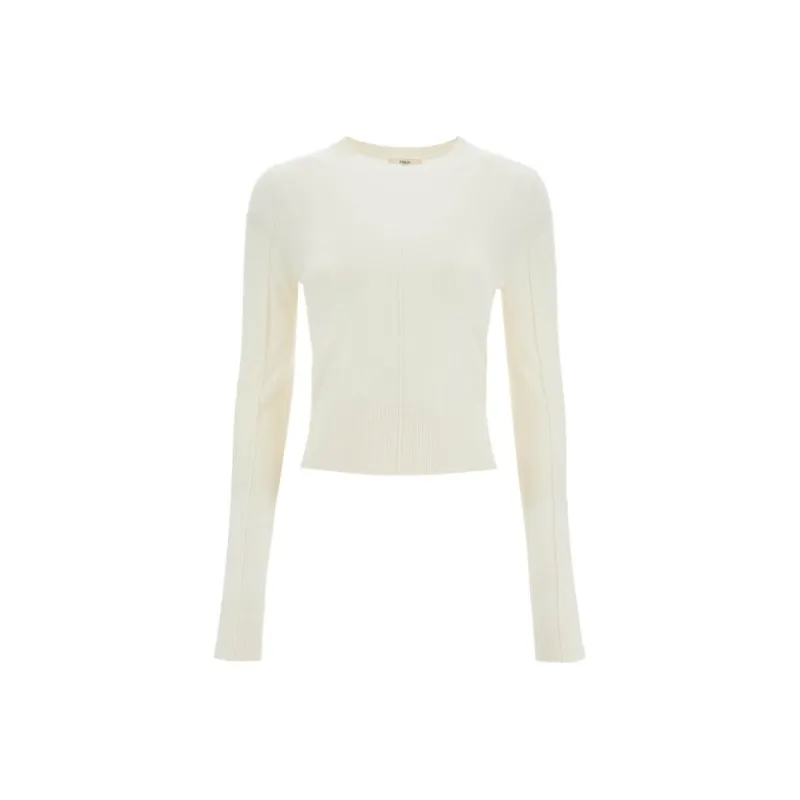 Chloé Crewneck Long Sleeve Top-0