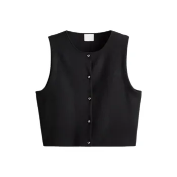 H&M Tank Tops Women's Black