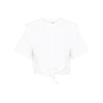 ISABEL MARANT Belita Tie-waist T-shirt