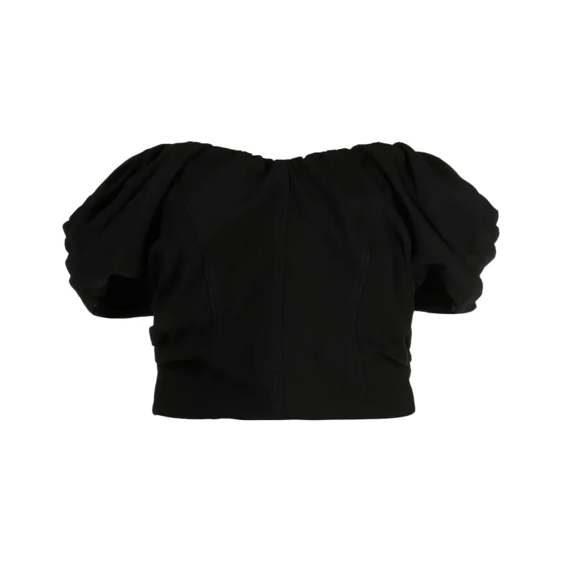 A.L.C. Nora Cropped Top-0