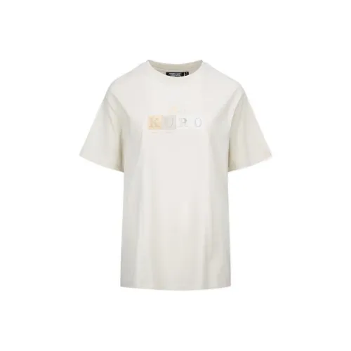 EVISU Drop Shoulder Sleeve T Shirt Women's Bone