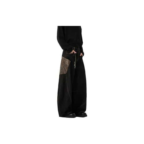 PISYPOX Jeans Unisex Black
