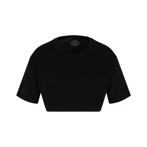 ARMANI EXCHANGEAE Crop Top Women's Black