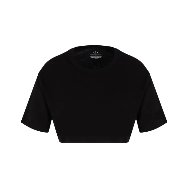 ARMANI EXCHANGEAE Crop Top Women's Black-0