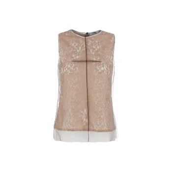 FENDI Floral lace Top