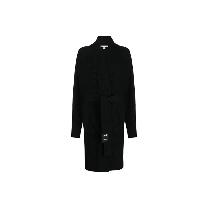Y 3 FW21 Fitted Sweater Women's Black-0
