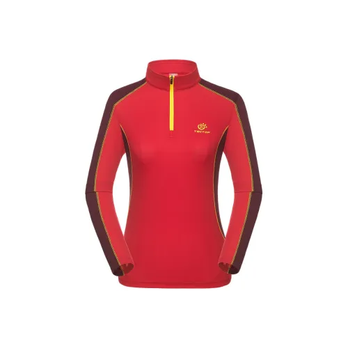 Tectop T Shirt Women's China Red