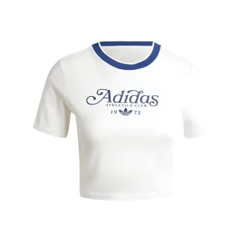 Adidas Graphic Badge Slim 3 Stripes Tee