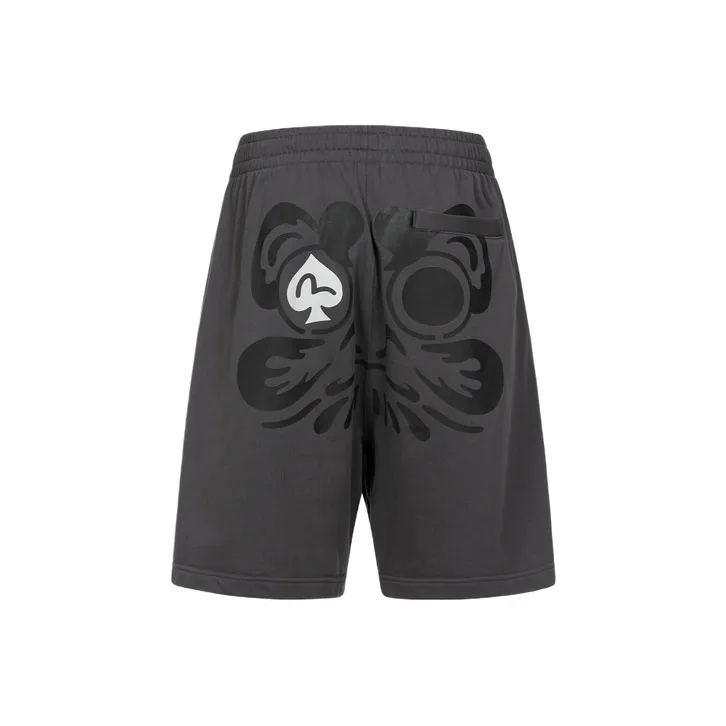 EVISU Casual Shorts Men Charcoal Gray-0