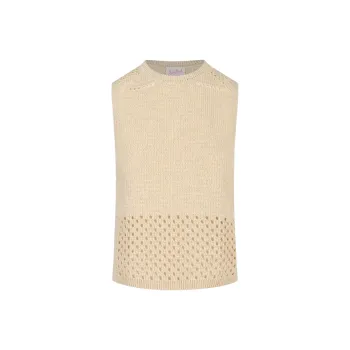 MC2 SAINT BARTHELEMY Tank Top Women's Beige