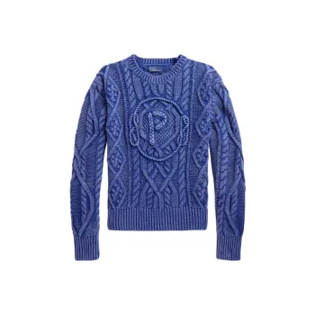 Polo Ralph Lauren SS23 Sweater Women's Marine Blue