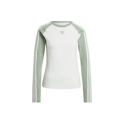Adidas Originals T Shirt Women's Shadow Green