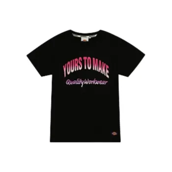 Dickies T Shirts Women's Black
