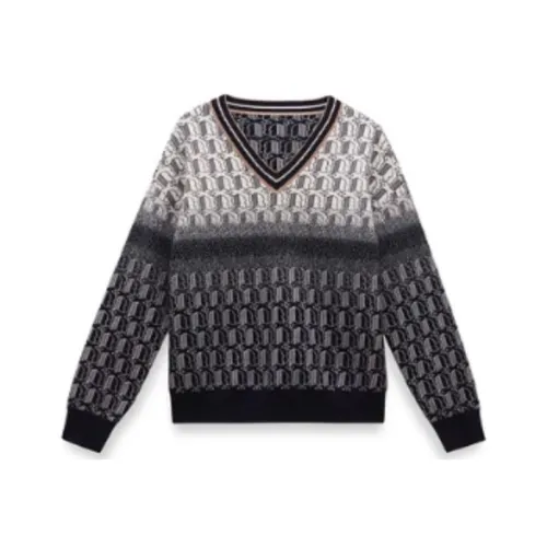 XII BASKET Sweaters Women's Navy Blue
