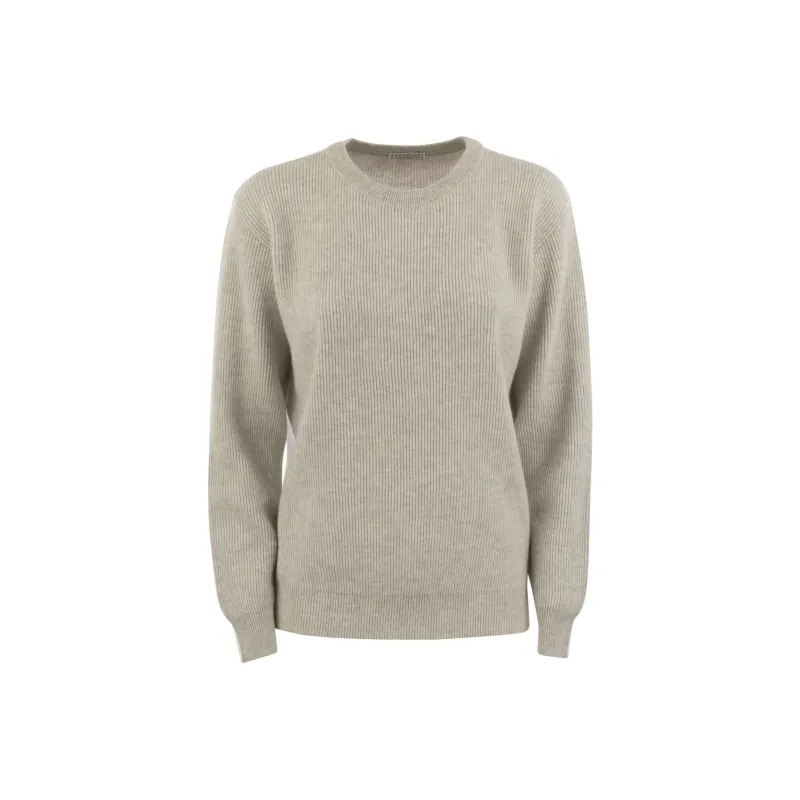 Brunello Cucinelli Round Neck Knitted Jumper-0