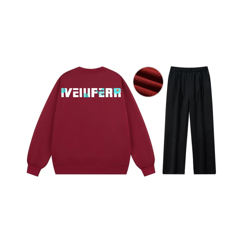 IVEIII Sweatshirt Sets Unisex-14