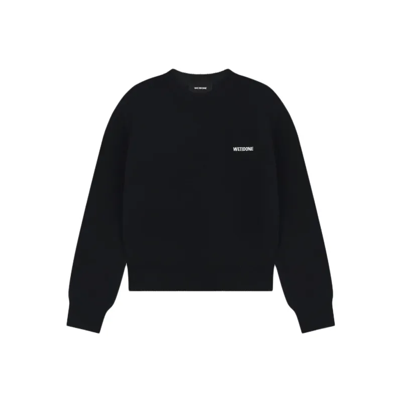 WE11DONE FW24 Sweater Women's Black-0