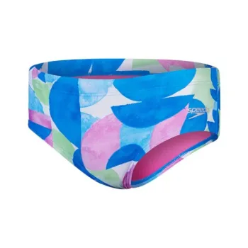 Speedo Geodome Swimming Shorts Men's Pink Blue
