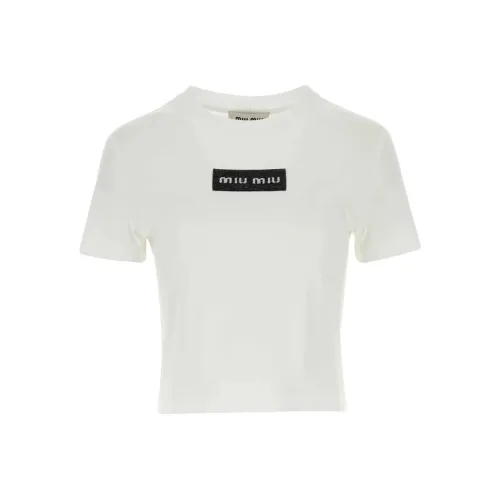 MIU MIU T Schwarzs Women's White