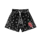BKC Paisley Shorts-Black