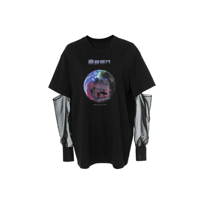 LOFT SHINE FW22 T Shirt Women's Black-0