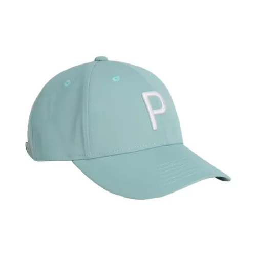 PUMA Polyester Baseball Caps Women's Blue
