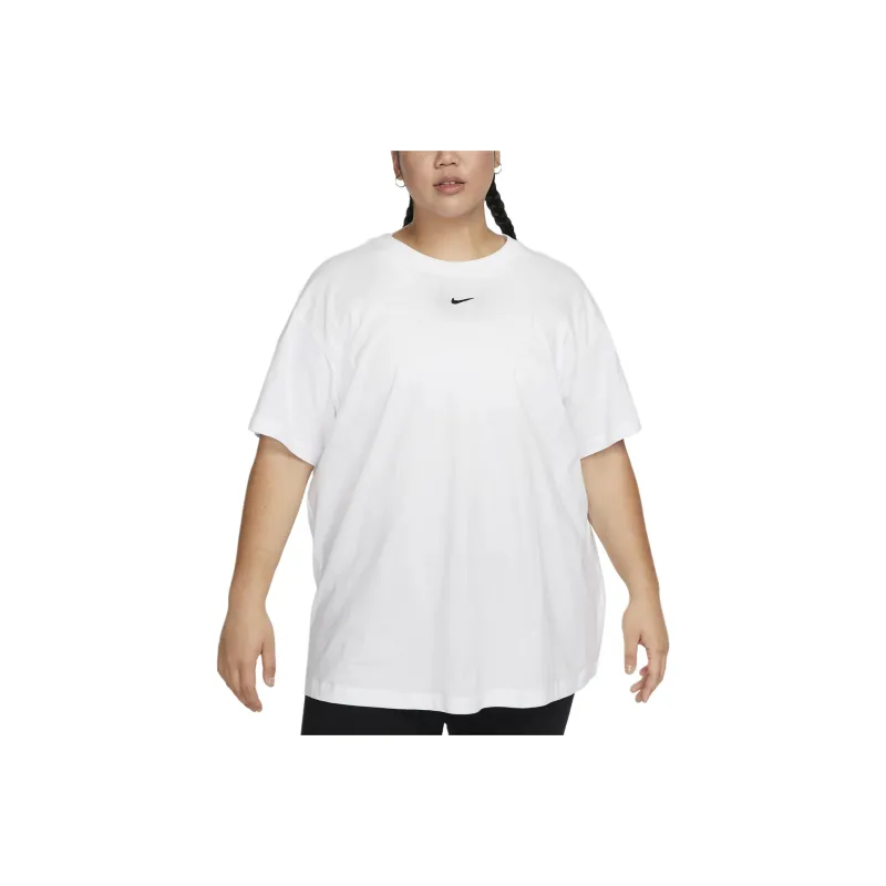 Nike Sportswear Essentials Series T Shirt Women's White/Black-0