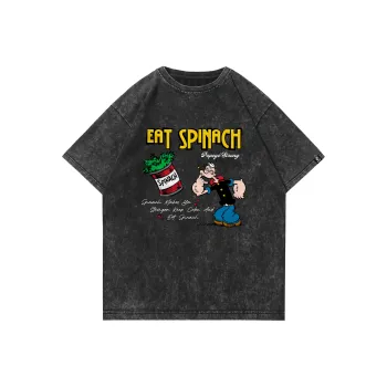 POPEYE Drop Shoulder Sleeve T Shirt Unisex