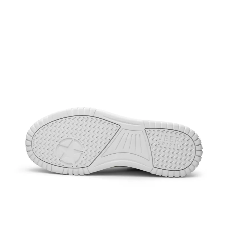 JEEP SPIRIT Skateboard Shoes Men Low Top Polar White-7