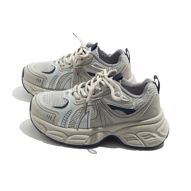 BEIER Breathable And Lightweight Low Top Chunky Sneakers Women's-6