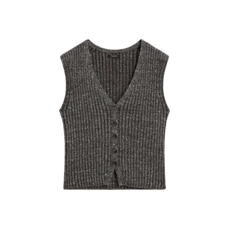Massimo Dutti Tank Top Women's Brown-0