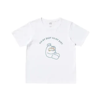 UNIQLO Yu Nagaba Collaboration Regular T Shirt Women's White