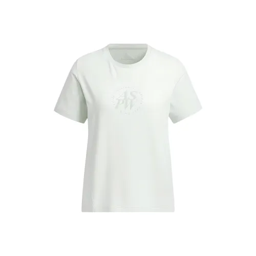 Adidas T Shirt Women's Linen Green