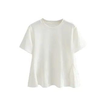 Cypress House Set in Sleeve T Shirt Women's White