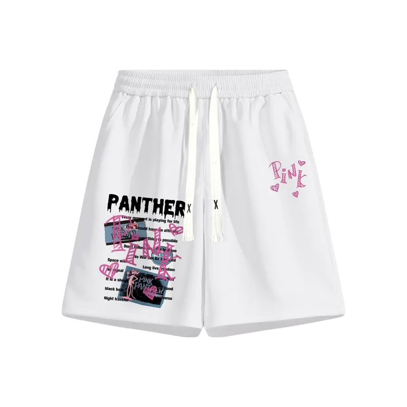 PINK PANTHER Casual Shorts Unisex-5