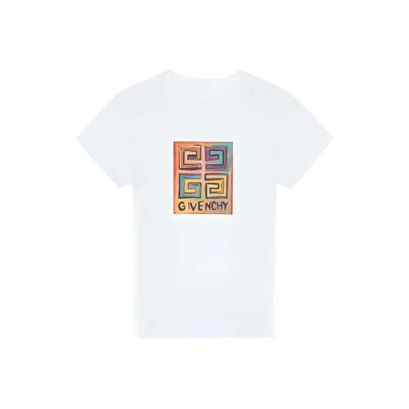 GIVENCHY Josh Smith Collaboration Collection T Shirt Women's White-0