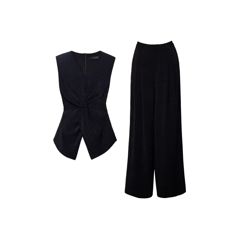 ROEYSHOUSE Casual Suit Women's Black-3