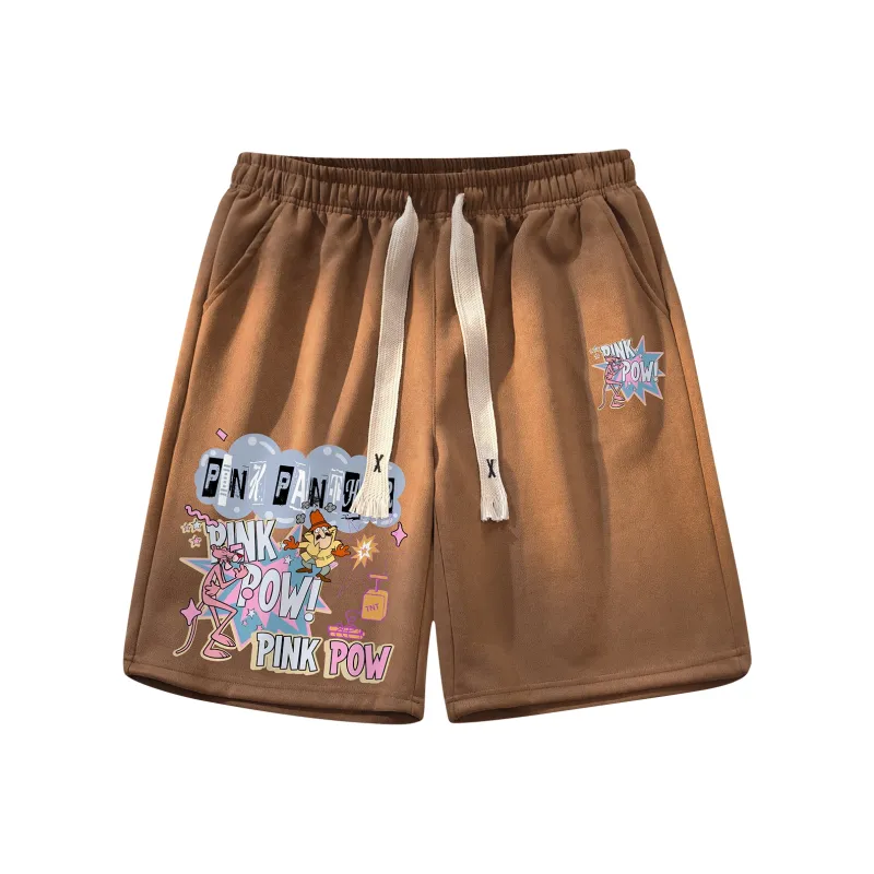 PINK PANTHER Casual Shorts Unisex-8