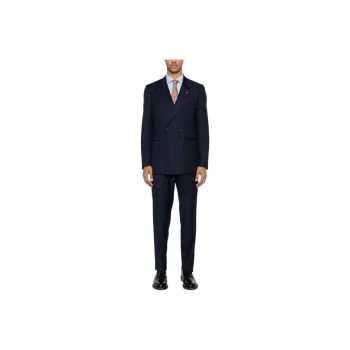 CORNELIANI S130s Pinstripe Double-breasted Suit