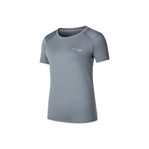 Saucony SS25 T-Shirt Women's Lava Gray