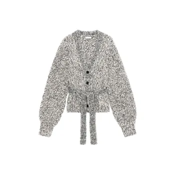 GANNI SS22 Fitted Sweater Women's Gray