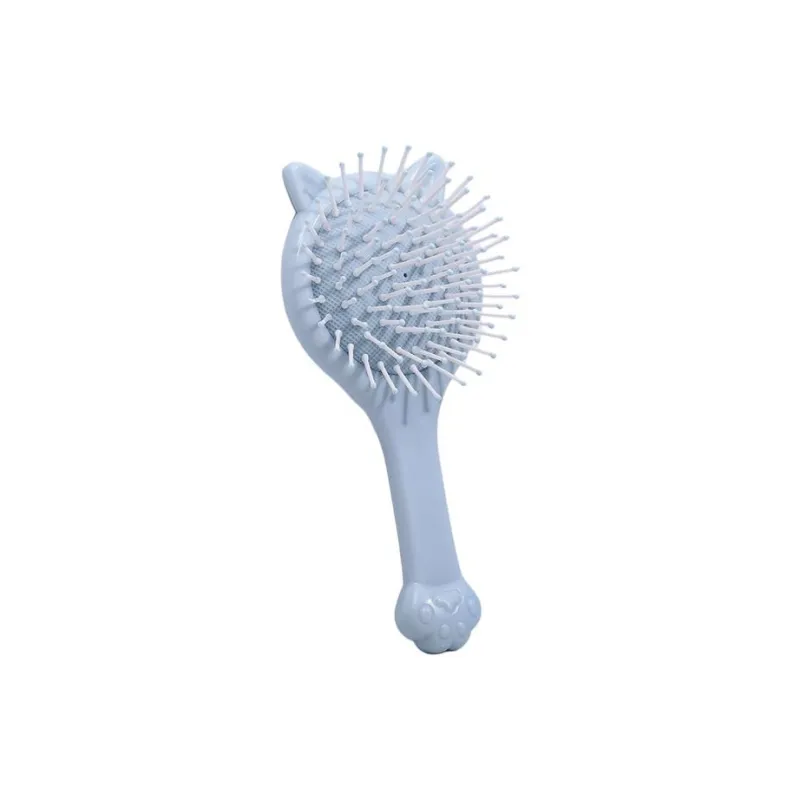 Gentle Welcome Cute Cat Paw Hand Mirror Comb Dual Purpose Airbag Scalp Head Meridian Massage Air Cushion Comb Massage-4