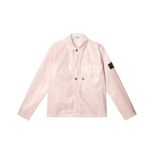 STONE ISLAND Jackets & Coats Men's Pink
