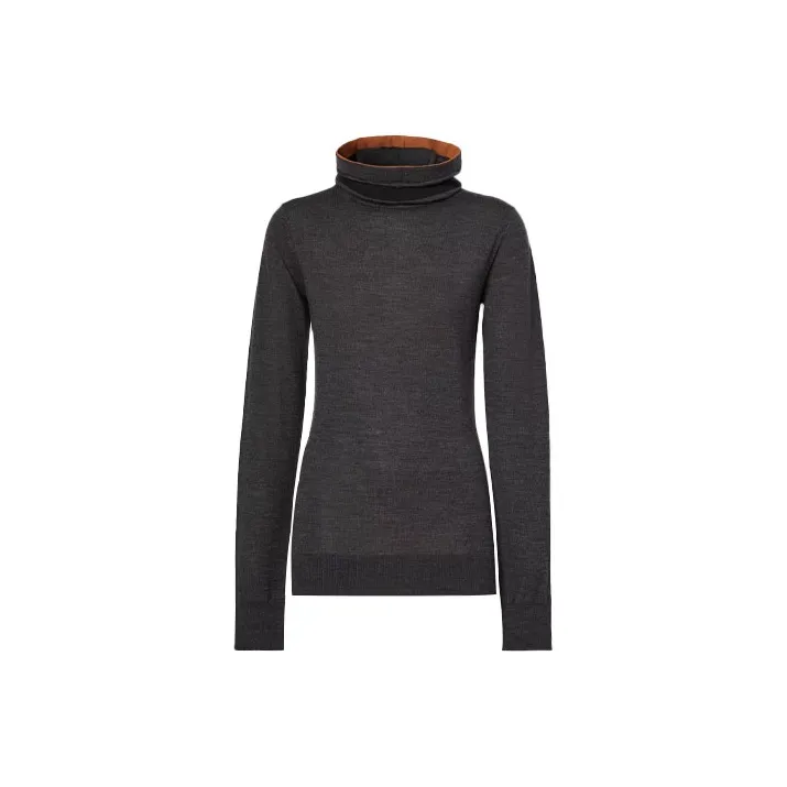 Burberry Sweaters Women's Dark Heather Gray-0